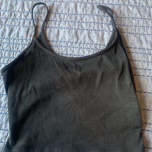 Athleta Twist Back Crop top- Small, Black